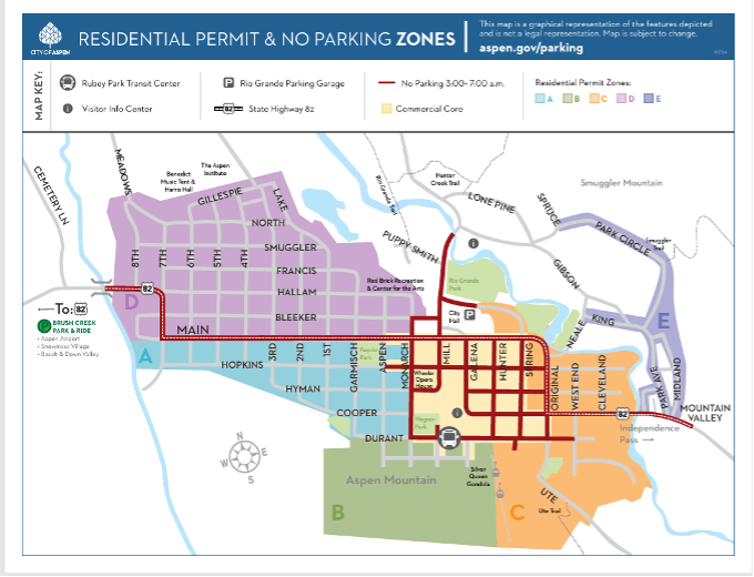 Residential Parking Map