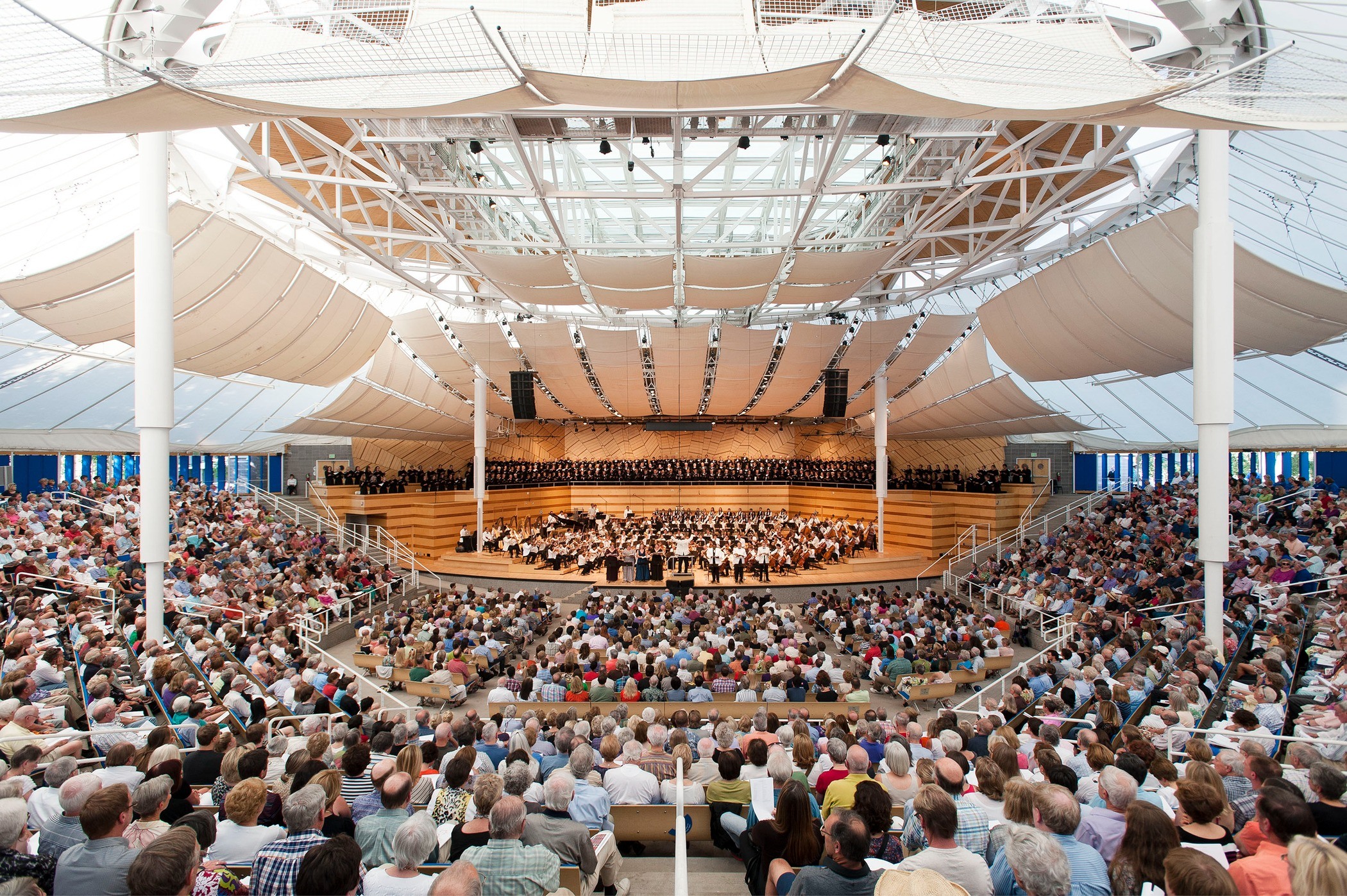 Michael Klein Music Tent and Harris Concert Hall